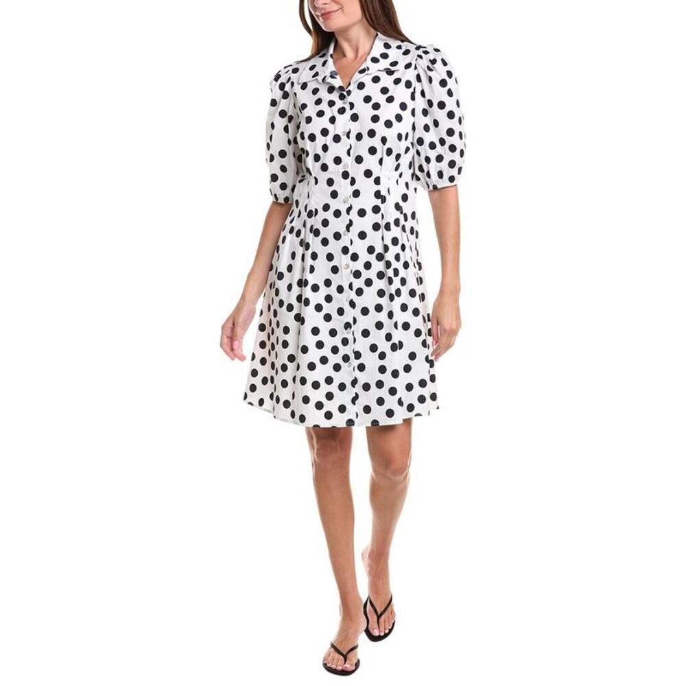 Joseph Ribkoff Womens Short Sleeve Mini Shirtdress